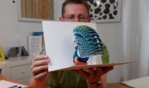 飛び出しすぎる絵本！？折りたためる紙のオブジェクト！