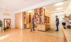 革新的１DK！ひとつの部屋が書斎やキッチンや寝室に早代わり！