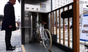 京都の地下駐輪場がハイテクすぎ！自転車を自動で地下に格納！