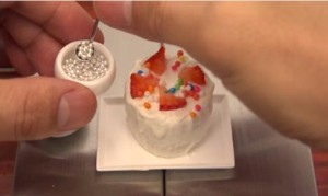 食べられるミニチュアフード!新作はイチゴのケーキだ! 食べられるミニチュアフード!新作はイチゴのケーキだ!