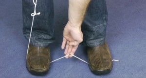 覚えておこう！道具を使わず紐を切るTIPS！