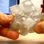 3Dプリンタで作ったギアキューブ(Gear Cube)