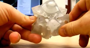 3Dプリンタで作ったギアキューブ(Gear Cube)